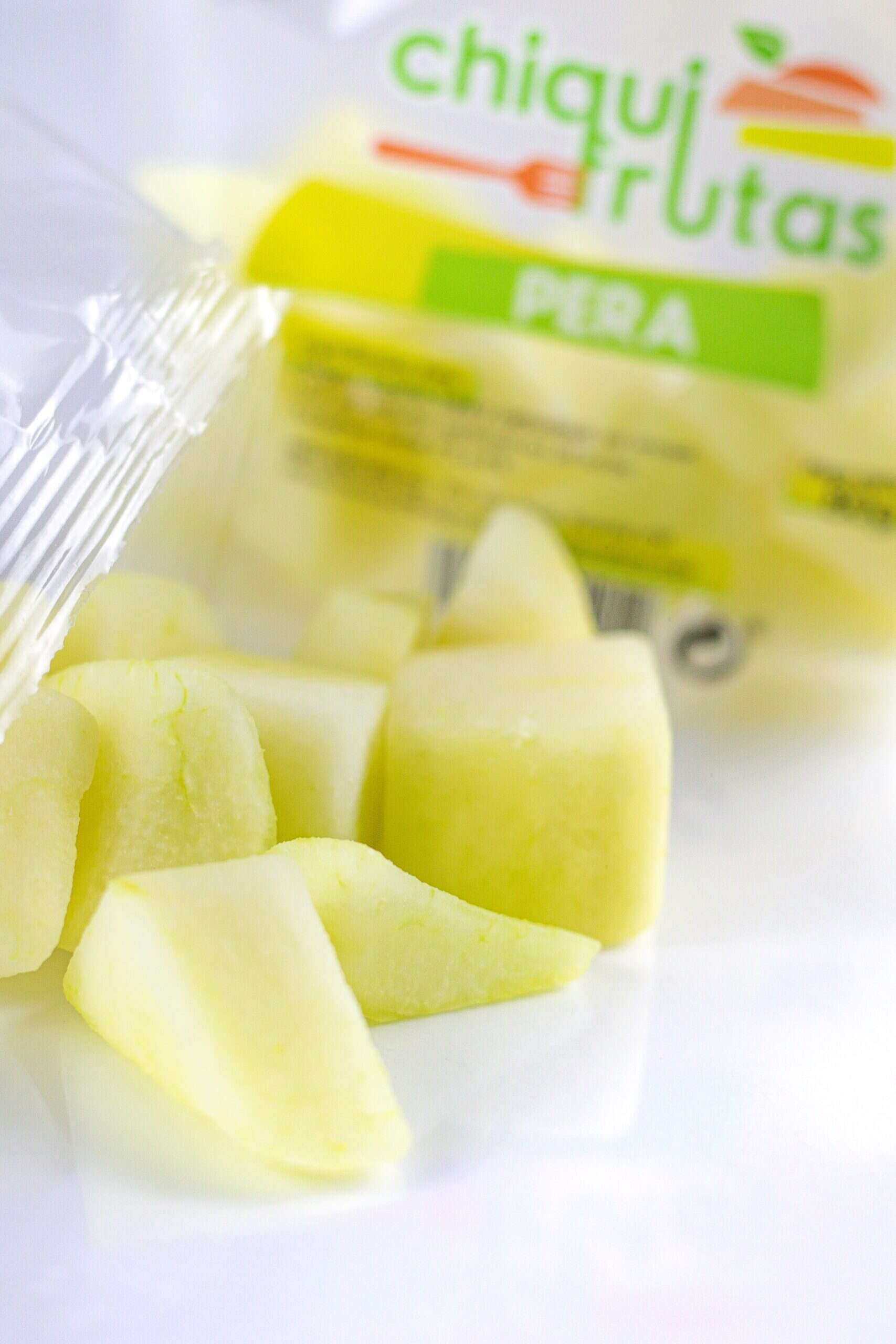 Pera cortada Chiquifrutas para llevar