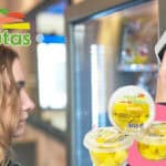 Fruta cortada para vending en envase individual