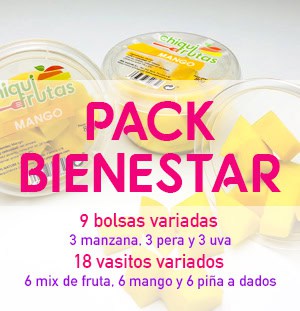 Pack bienestar Chiquifrutas